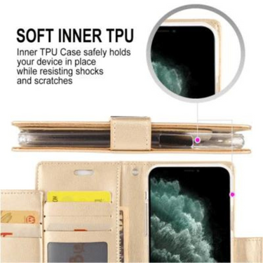 iPhone 12 Pro Max Compatible Case Cover With Mercury Rich Dairy-Brown